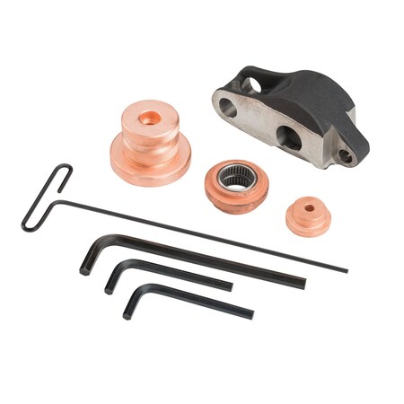 Ridgid Drive and Groove Roll Set for 2" - 8" Copper Tube Type K, L, M, and DWV 92452